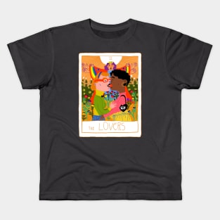 Lovers Tarot Kids T-Shirt